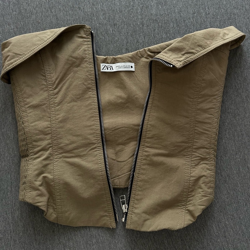 Zara Zip-Up Corset